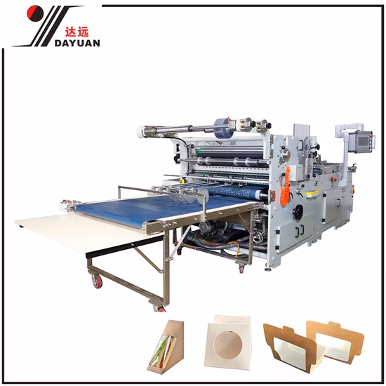 포장 상자용 새로운 도착 창 패치 기계